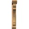 Ekena Millwork Olympic Slat Smooth Bracket w/ Offset Brace, Western Red Cedar, 5 1/2"W x 32"D x 36"H BKT0604X32X36OLY06SWR - alternate 2